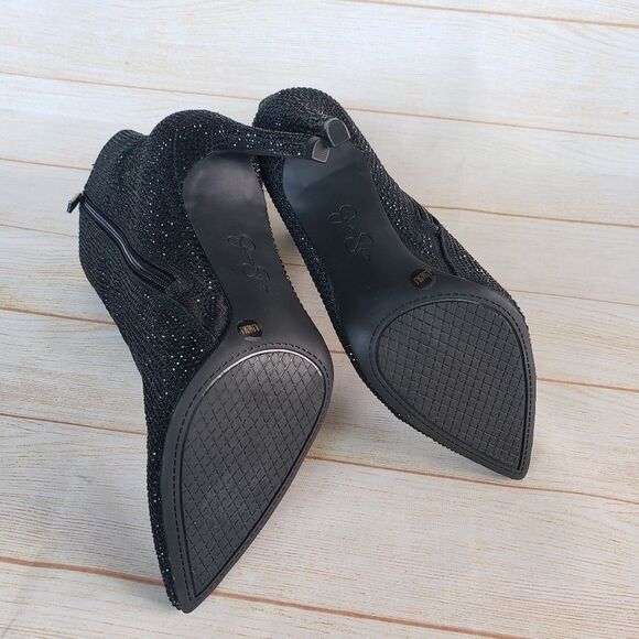 Jessica Simpson Pelina2 Sequin Stiletto Heel Boots Booties Pointy Toe Size 8.5M - Picture 12 of 16